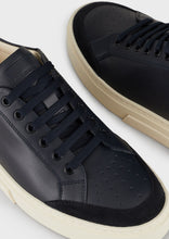 Load image into Gallery viewer, Leather sneakers with contrasting inserts