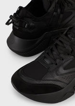 Load image into Gallery viewer, Suede sneakers with criss-crossed laces