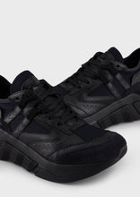 Load image into Gallery viewer, Suede sneakers with criss-crossed laces