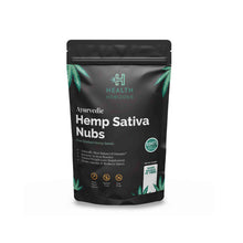Load image into Gallery viewer, Health Horizons Hemp Ayurvedic Sativa Nubs/Hemp Hearts, Raw Shelled Hemp Seeds 500 gm
